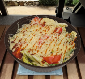 Салат "Цезарь с курицей"