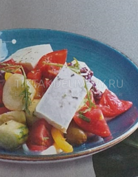 Греческий салат с сыром "Брынза"