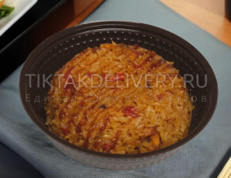 Тяхан с креветками